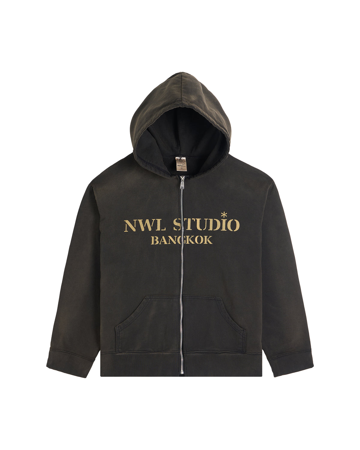 44TEES 04 Hoodie Zip Faded