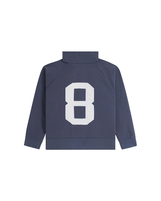 44TEES 40 Half Zip Sweater Navy