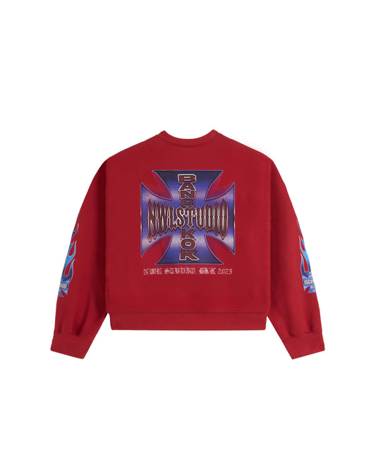 44TEES 44 Sweater Red