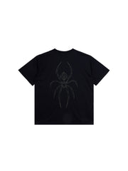 NWL Spider Graphic Tees Regular Black