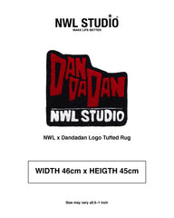 NWL x Dandadan Logo Tufted Rug