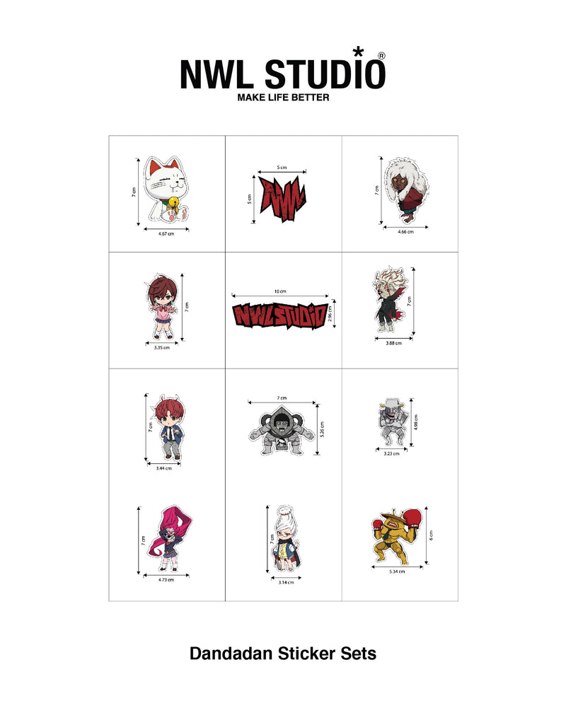 Dandadan Sticker Sets