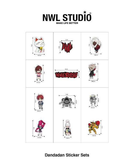 Dandadan Sticker Sets