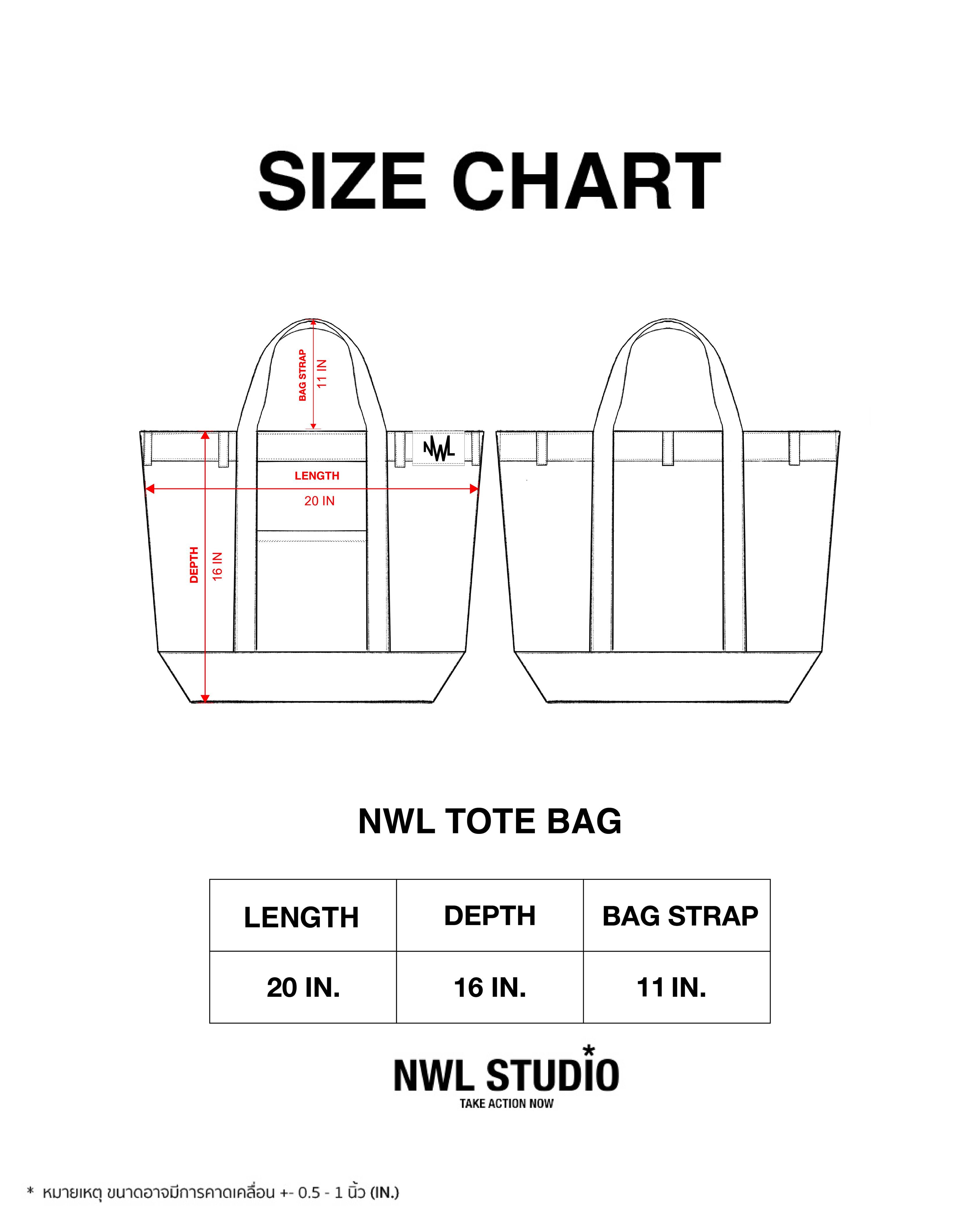 NWL BAG RAW DENIM Midnight / Ver.2